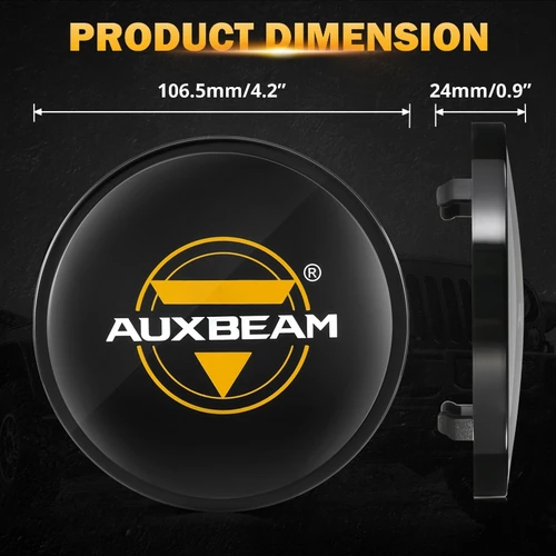 Imagen 2 del producto Cubiertas protectoras de luces LED redondas de 4 pulgadas (2 unids/set)