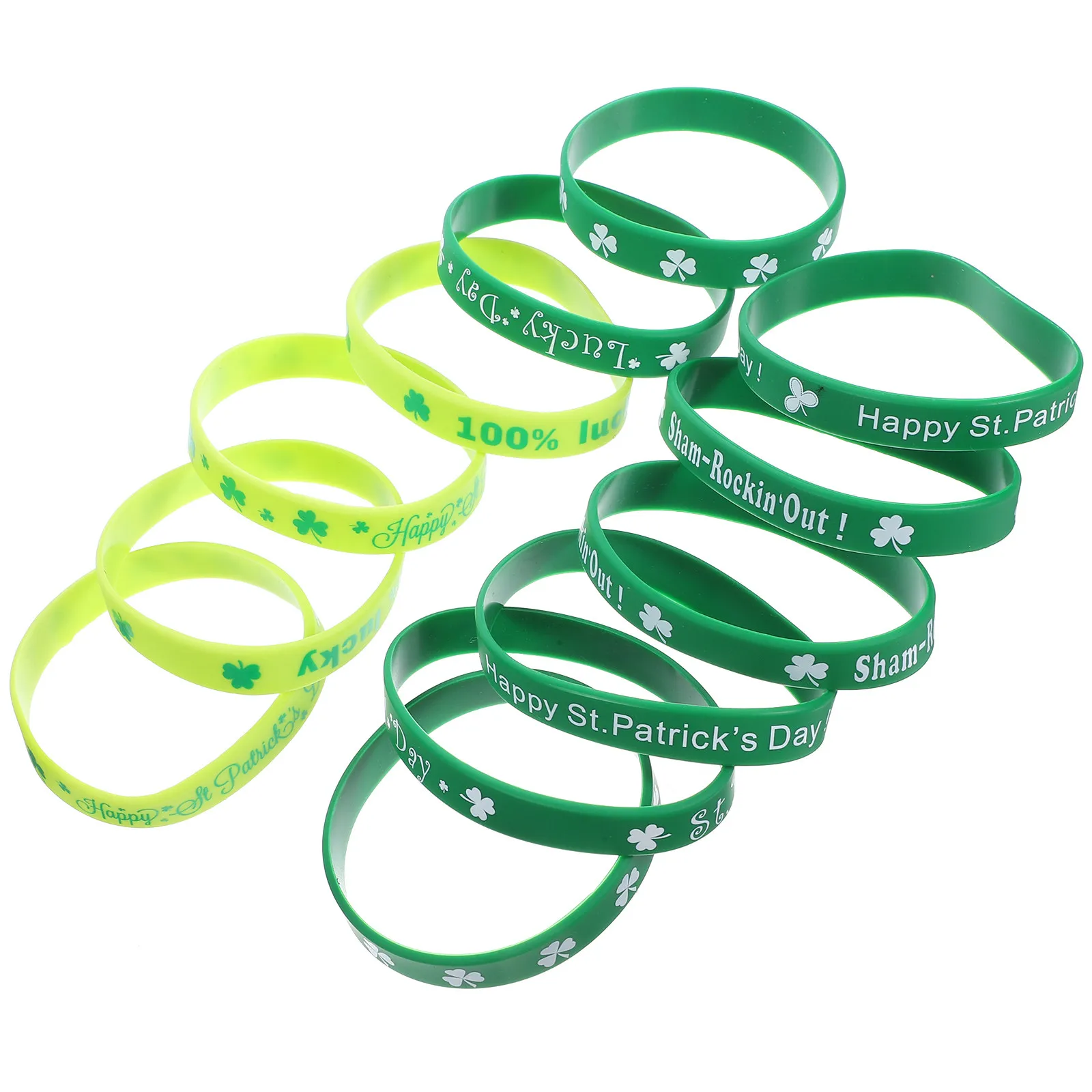 Decorative Silicone Bracelets Concert Wristbands Event for Club Sillicone Events Party
