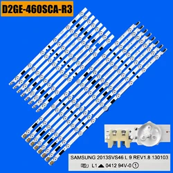 Striscia di retroilluminazione a LED per UE46F5030AS UE46F5030AK UE46F6170SS UE46F6200AS UE46F6510SB UE46F6670SB 2013SVS46F BN96-25308A