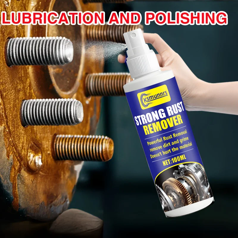 NEW Metal Polish and Rust Remover, Reduces Friction and Protects Metal Parts - Suitable for Cars, Bike Chains, Tools and Hardwar