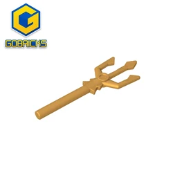 Gobricks GDS-M4342 Weapon Trident compatible with lego 92289 Assembles Building Blocks children's toys