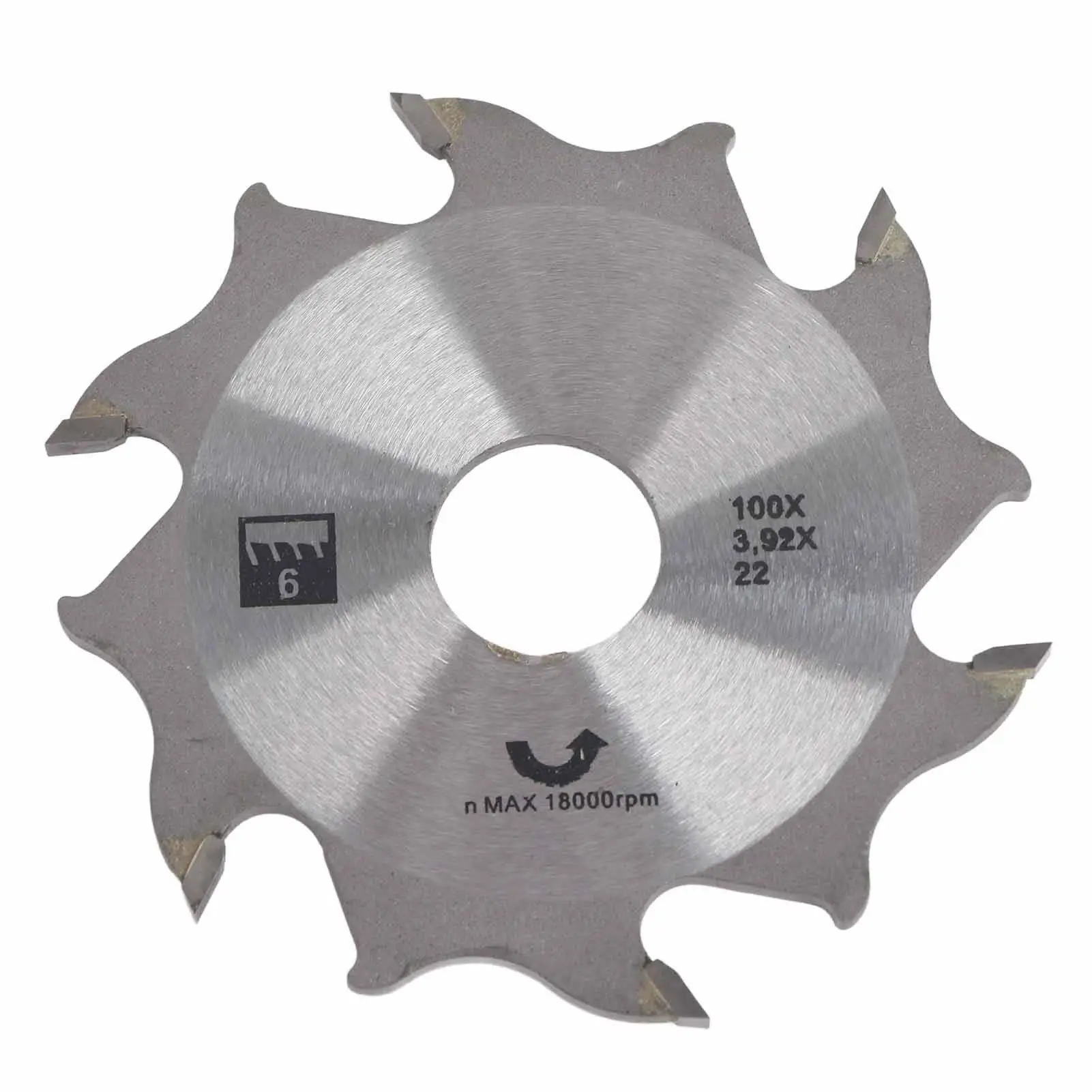 

100x22x3.92mm Carbide Jointer Blade - Multifunctional Wood Cutting Saw Blade for slotting & Tenoning Machines