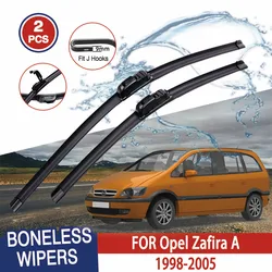 Für opel zafira ein 2007-2014 Auto Windschutz scheiben wischer U-Typ Weich gummi rahmenlose Halterung HD Auto wischer 24