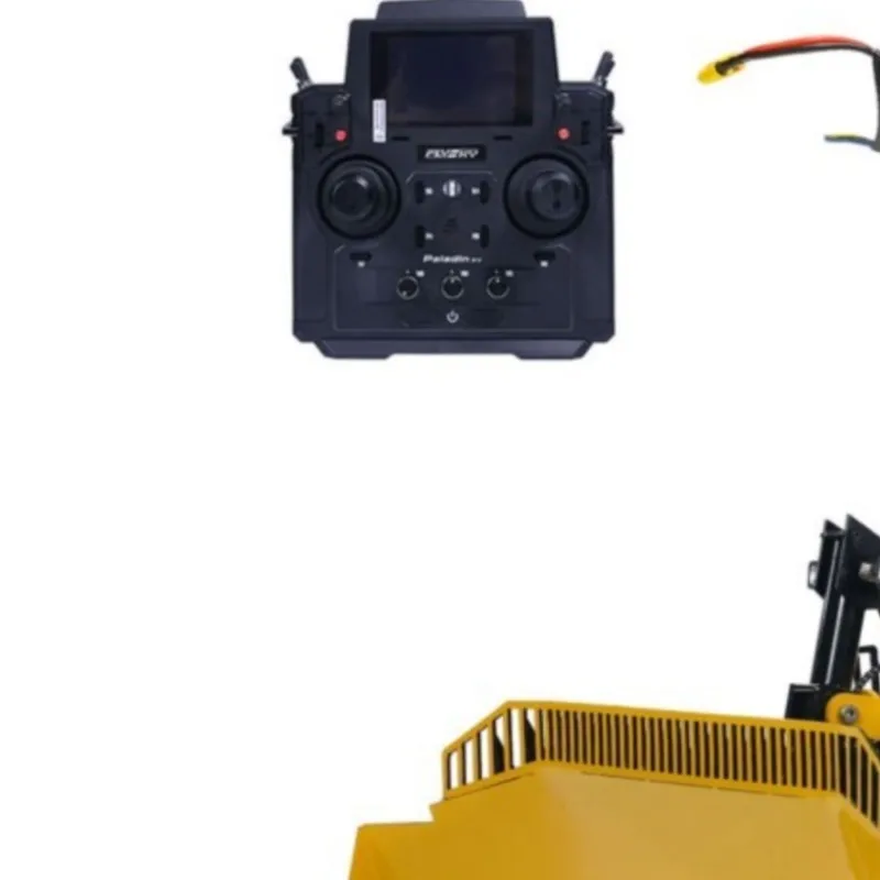 US Stock Metal RTR 1/14 D11T Hydraulic RC Bulldozer Remote Control Dozers Cars Trucks Construction Light Sound Smoke Hobby Model