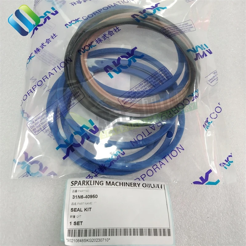 SKGM 31N6-40950 R110-7 R140LC-9 R250LC-7 Excavator Spare Parts Seal Kit 31N6-40950