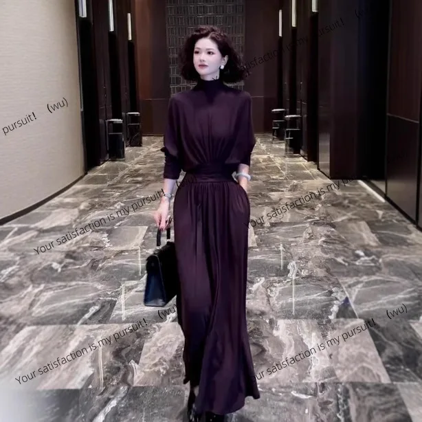 ZOCI-Herbst, lila Anzugrock, ein Set, Temperament, hoher Sinn, modisch