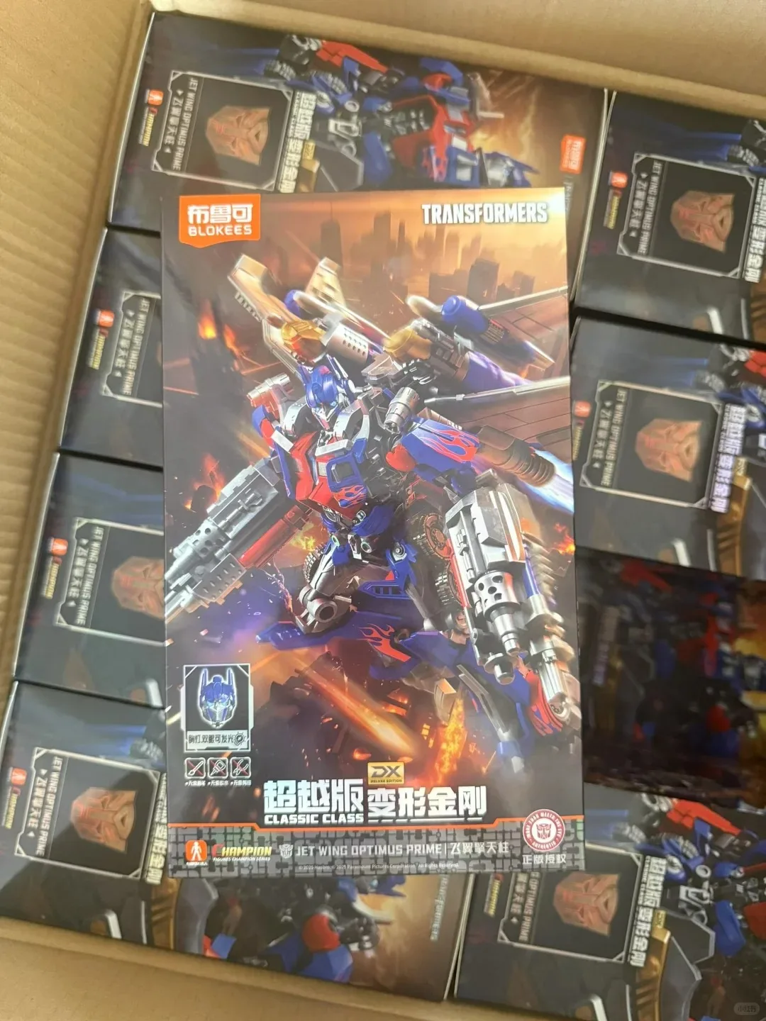 In Stock Blokees Transformers One Classic Class Jet Wing Optimus Megatronus Prime Assembled Figures Movable Model Toys Figure