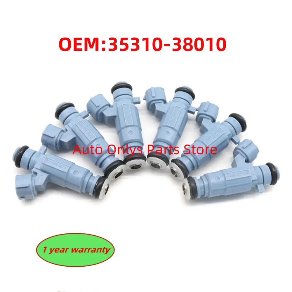 

6pcs New Fuel Injectors 35310-38010 For Hyundai Santa XG350 Sonata For Kia Amanti Optima Sorento Sedona 2.4L 3.5L 3531038010