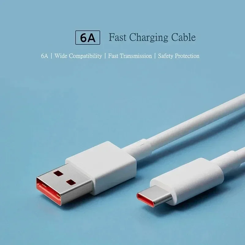 Xiaomi 120w Charger EU Adapter Fast Charge 6A Type C Data Cable For Xiaomi 12 12S 12T Pro Mi10 Ultra Mix4 Note11 11T Pro+ 5G image 6