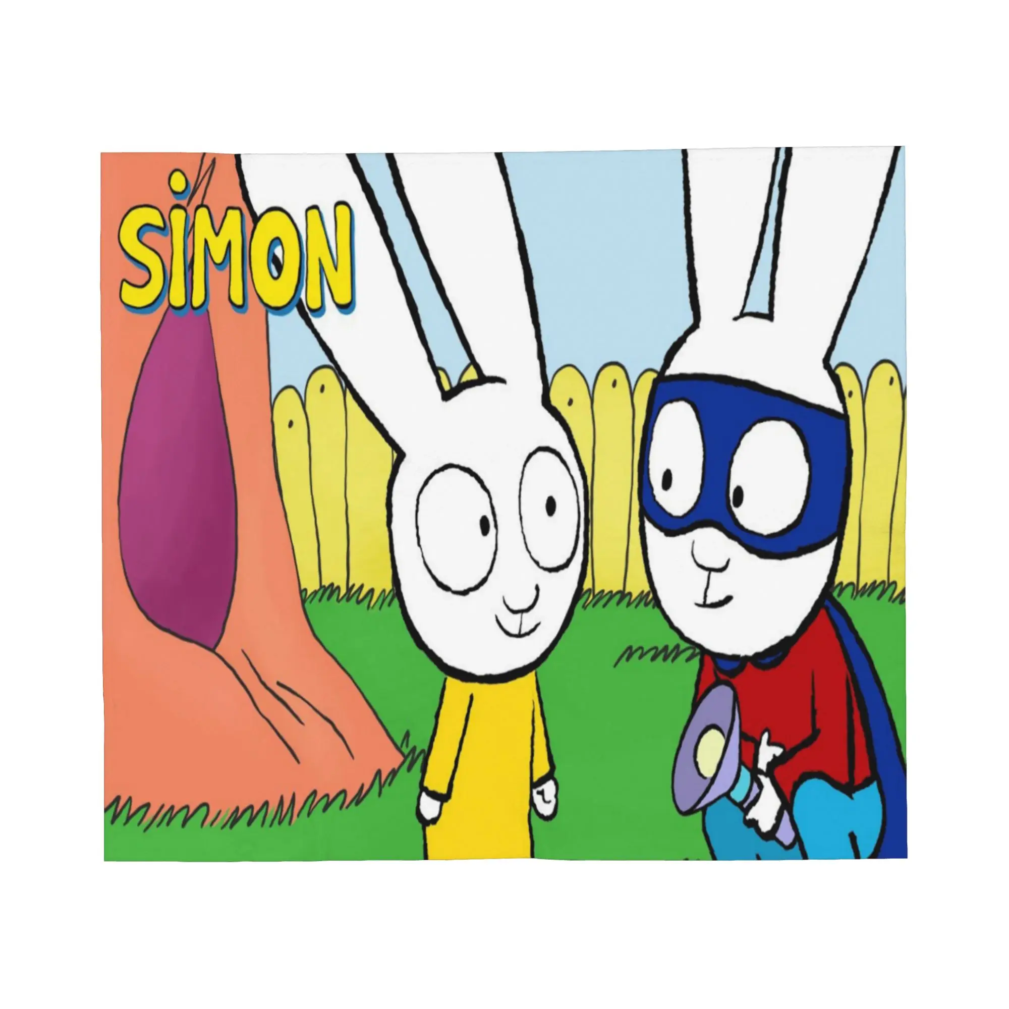 Simon Super Rabbit Blanket Ultra Soft  Throw Blankets for Bed 50x60 Inch Multi-size Bedding Throws