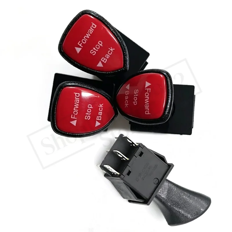 1Pcs KCD4-604 3 Gear 6-pod Electric Car Reverse Joystick Handle Childrens Toy Car Accessories Reverse Forward and Reverse Switch