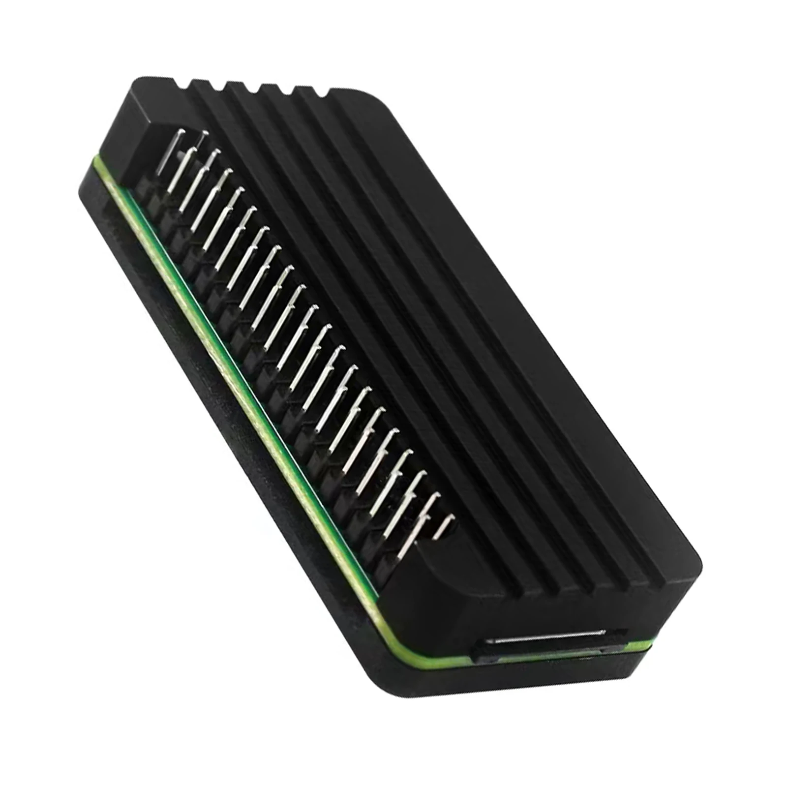 อะลูมินัมอัลลอยฝาครอบ Enclosure 40Pins เข็มสำหรับ Raspberry Pi Zero 2 W