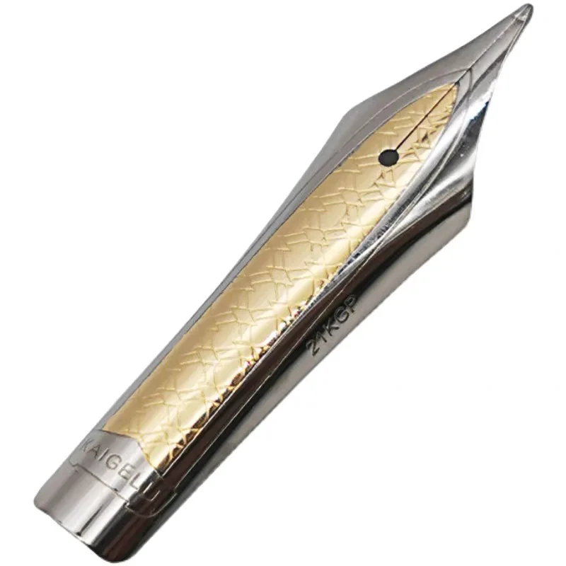 Kaigelu King Of Yue Gold Long Knife Nib Grinding Tip Compatible with Jinhao100 Jinhao450 Yong Sheng 699 Majohn T1 C1Fountain Pen