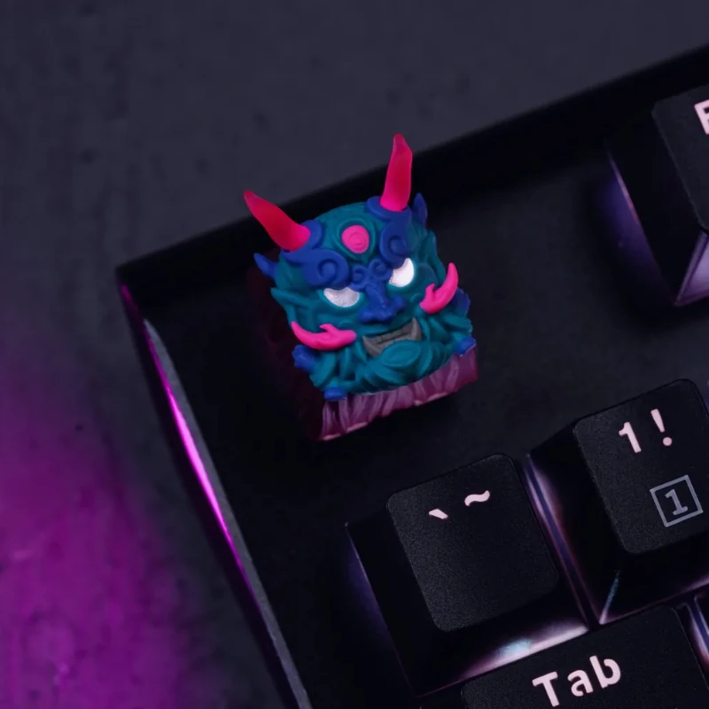 Imagem -05 - The Dragon King Keycap pc Personalizado Material de Resina Keycaps Adaptado para Cherry mx Switches Acessórios de Teclado Mecânico