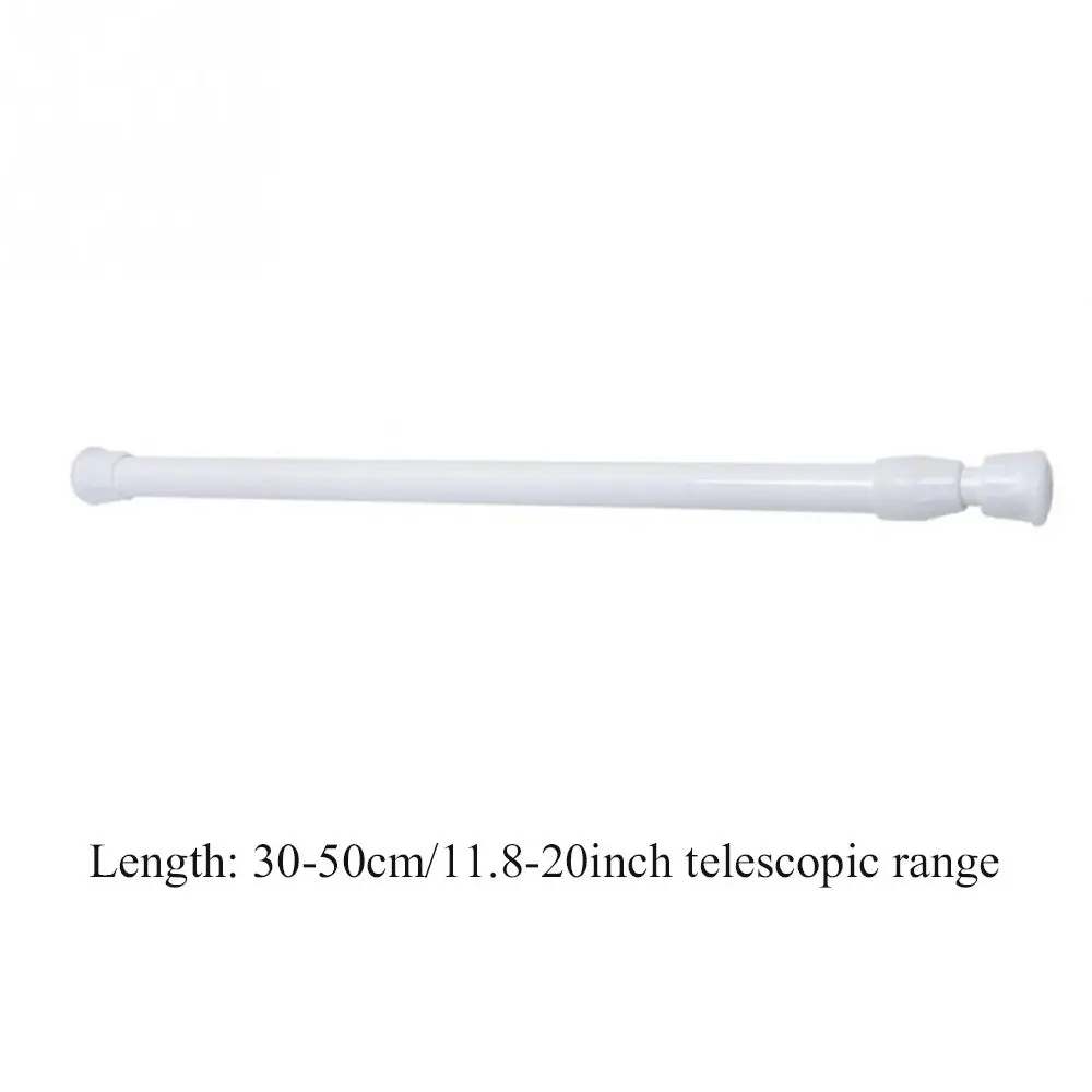 Multi Purpose Spring Loaded Extendable Telescopic Net Voile Tension Curtain Rail Pole Net Rods