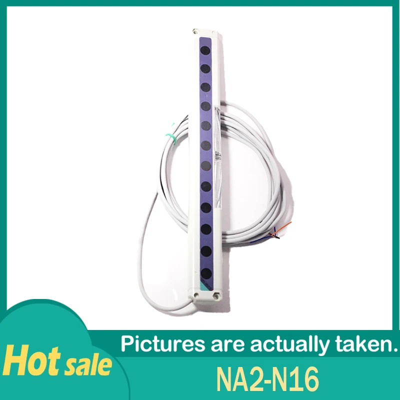 New Original NA2-N16 Ultra-Slim Thrubeam Area Sensor - 16 Beam Channels - 300 MM Sensing Height - NPN - 3M  NA2-N16D & NA2-N16P