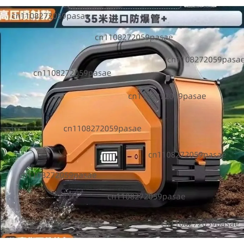 Watering machine Water pump Household agricultural vegetable garden irrigation Self-priming pump Small vegetable