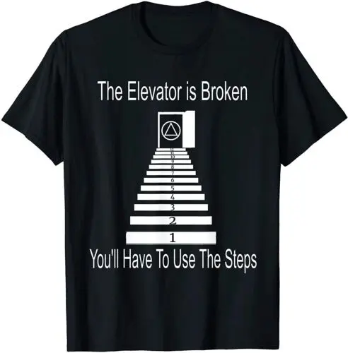 

Use The Steps AA NA Anonymous 12 Step Recovery T-Shirt - MADE IN USA