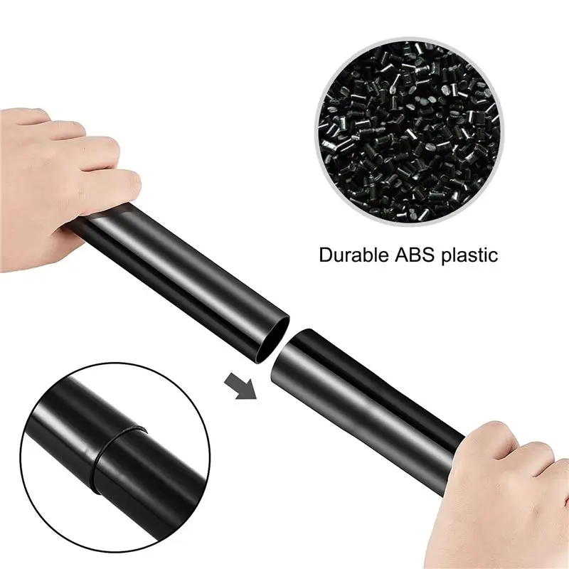 A04G-Universal Extension Wands For Vacuum Cleaner Craftsman, 32Mm Inner Diameter Vacuum Hose Plastic Wand Pipe 12Pcs