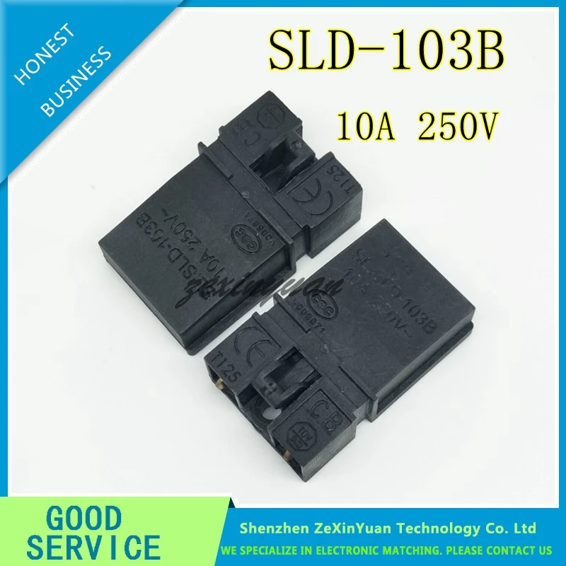 1 sztuk/partia oryginalny SLD-103B 10A 250V T125 czajnik termoelektryczny armatura przełącznik kontroli temperatury