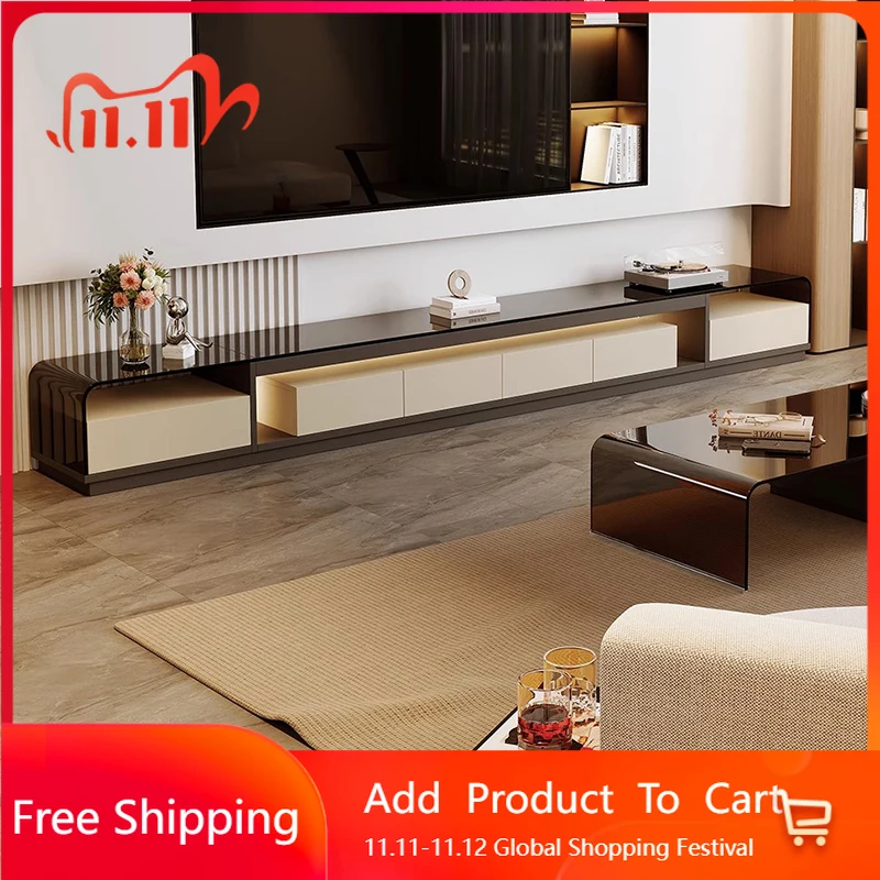

Luxury Modern Tv Stands Living Room Minimalist Aesthetic Storage Hallway Wood Tv Table Monitor Nordic Muebles Trendy Furniture