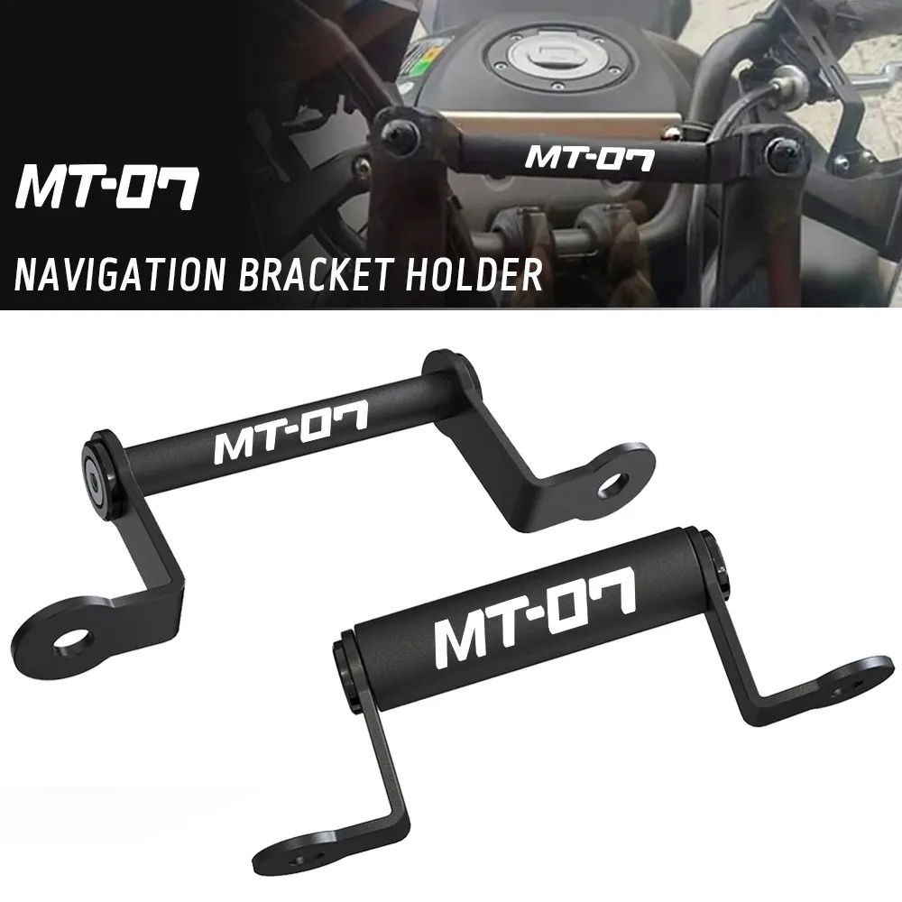 

FOR YAMAHA MT-07 TRACER 2016-2019 Tracer TRACER7/700 GT 2020 2022 2023 2024 2025 Phone Holder Stand GPS Navigation Plate Bracket