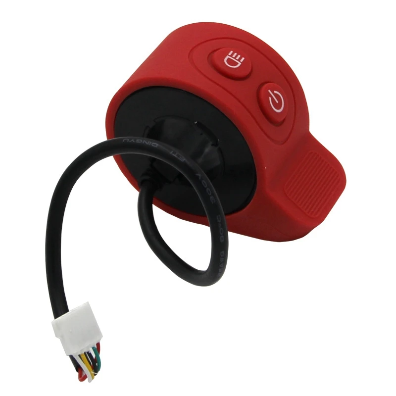 Electric Scooter Accelerator Suitable For X6 X7 X8 Trigger Accelerator Finger Thumb Throttle Speed Control Switch, Red Parts