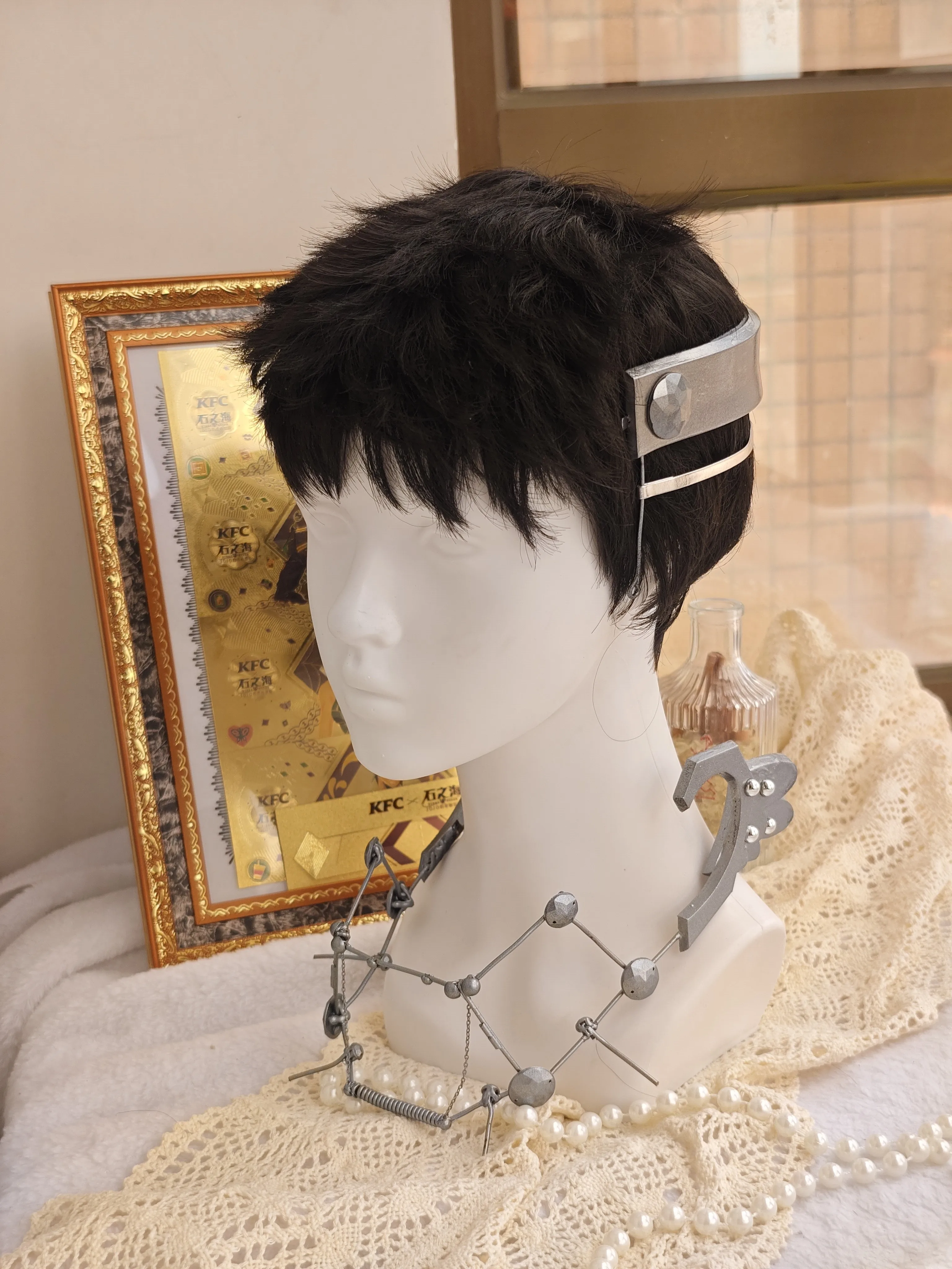 Game Reverse:1999 Tooth Fairy Campbell Mask Traction Device Braces Cosplay Prop Halloween Christmas Fancy Party Accessories