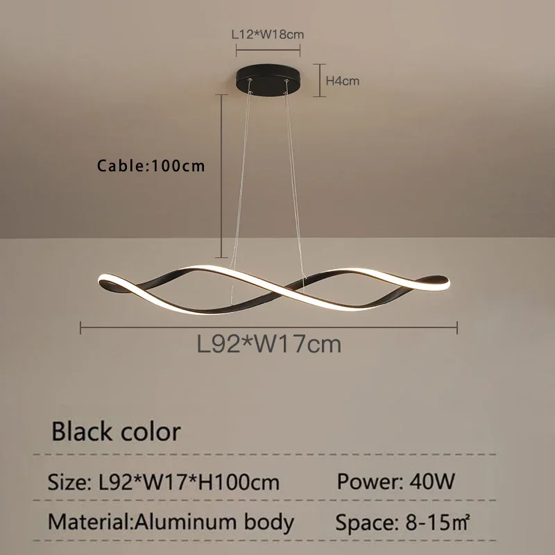 Moderne Led Hanglamp Voor Woonkamer Eetkamer Bar Keuken Loft Werk Smart Home Hangende Hanglamp Armaturen
