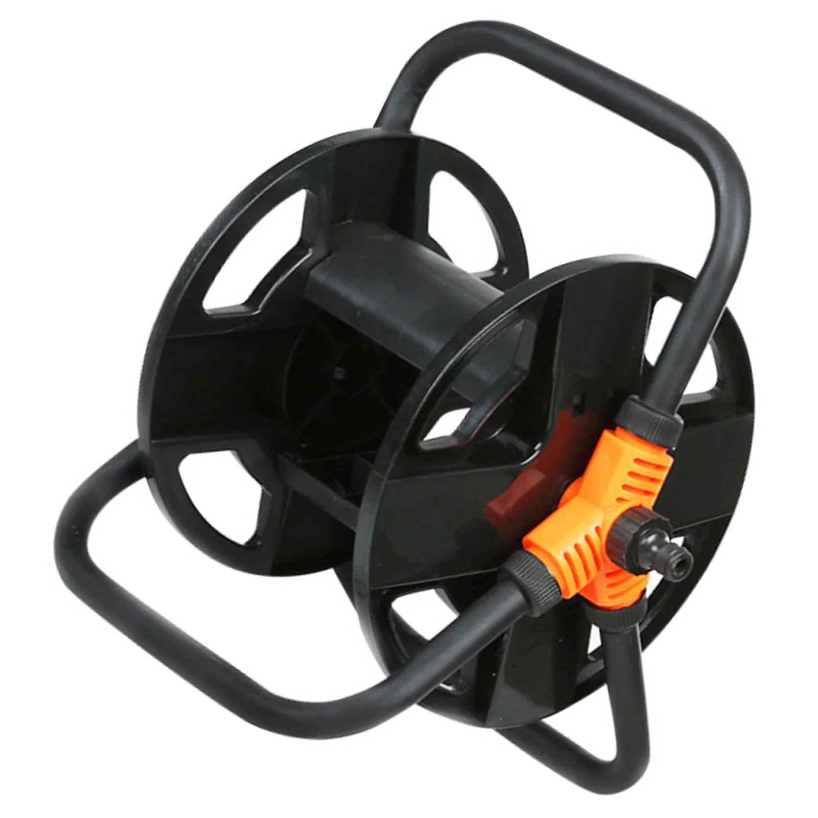 

T50 Portable Garden Hose Holder Convenient Sturdy Garden Hose Reel for Outside Lawn Farm Hoses