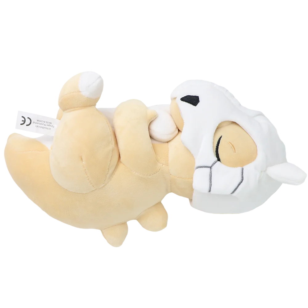 Cubone-Jouet en peluche endormi, collection All Star Cartoons, peluche douce, cadeau d'anniversaire pour garçons et filles, 10 po