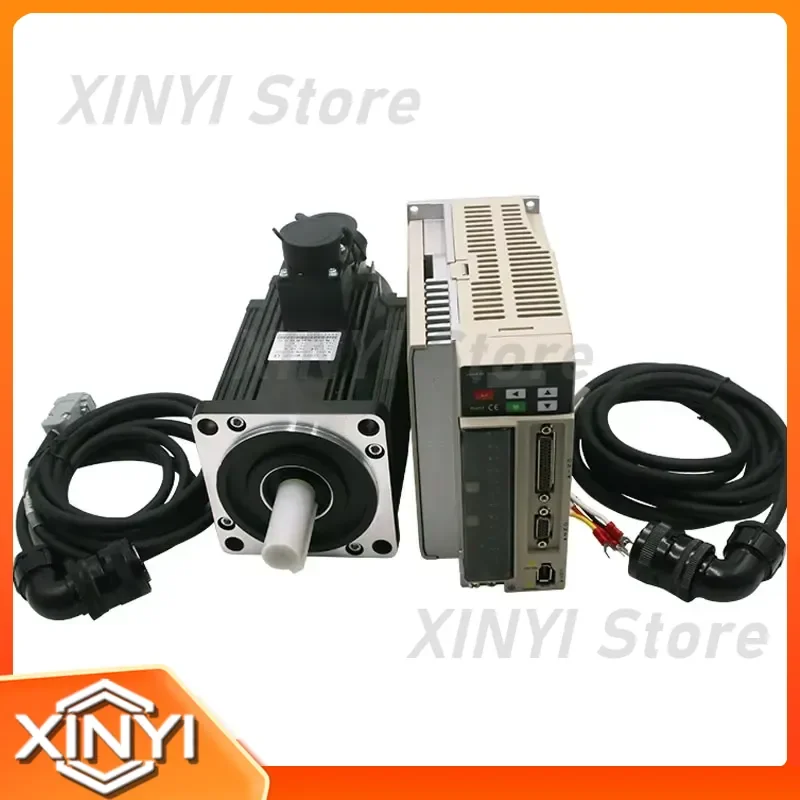 for Siheng Motor Facoty High Torque Nema52 Hybrid Motor 130mm 3KW 15Nm 220VAC Servo Motor and Controller for CNC Router