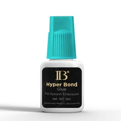 5ml Korea Original IB Ibeauty Hyper Bond Glue Cyan Cap Glue for Eyelash Extensions False Lash Glue 0.5s Fast Drying Makeup Tools