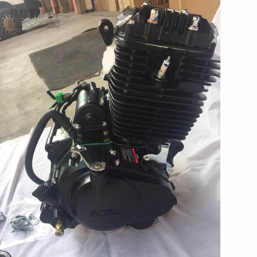 High speed 250CC Shineray motorcycle engine 5 gears for racers with ready to go engine kit