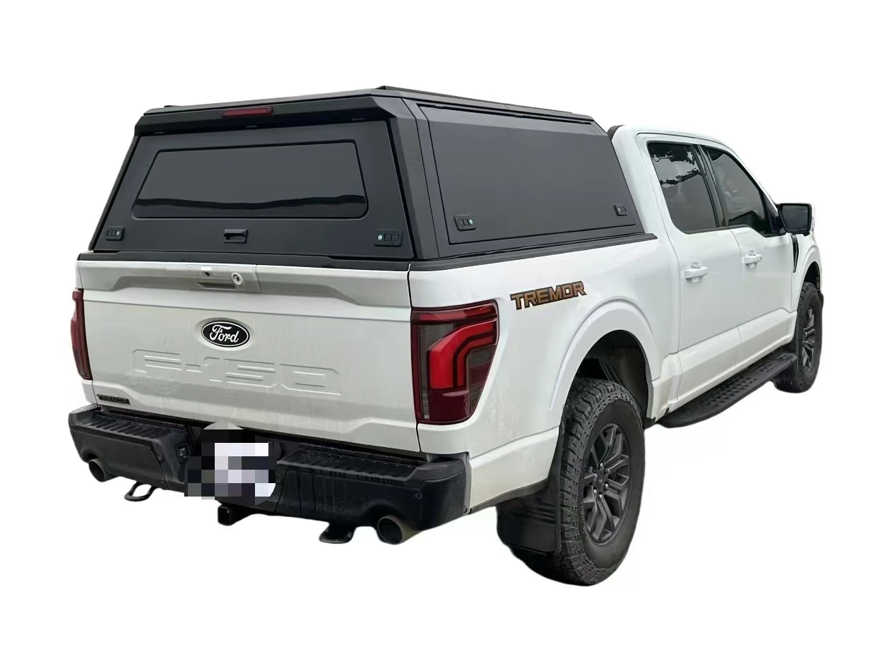 جديد جودة عالية كامل الألومنيوم مقاوم للماء الصلب شاحنة بيك اب غطاء السرير المظلة توبر ل F150 2021 +/RAM 1500 2019 + 5.5FT