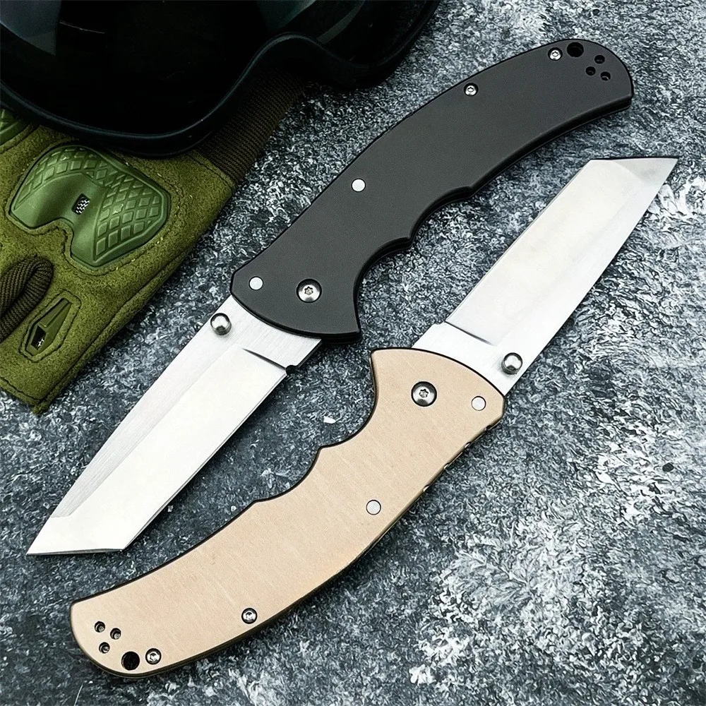 

Многофункциональный складной нож CS для активного отдыха, лезвие из стали D2, алюминиевая рукоятка, для кемпинга, путешествий, походов, повседневного использования