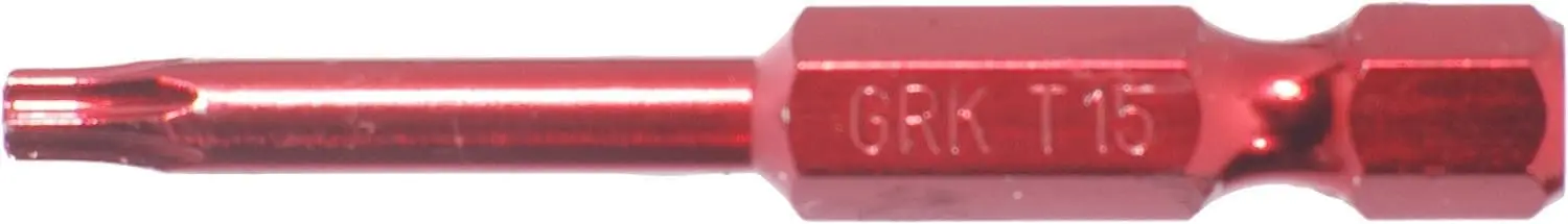 86427 T15-2-Inch Red 25 Driver bits, One Size, Count