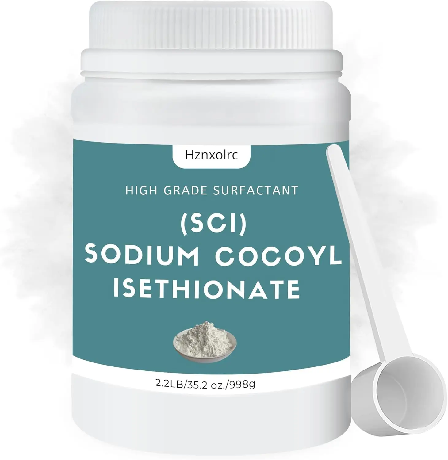 

35,2 унций порошка кокоил-изетионата натрия, нежные, безопасные для кожи пены, биоразлагаемые, для бомбочек для ванн и многого другого