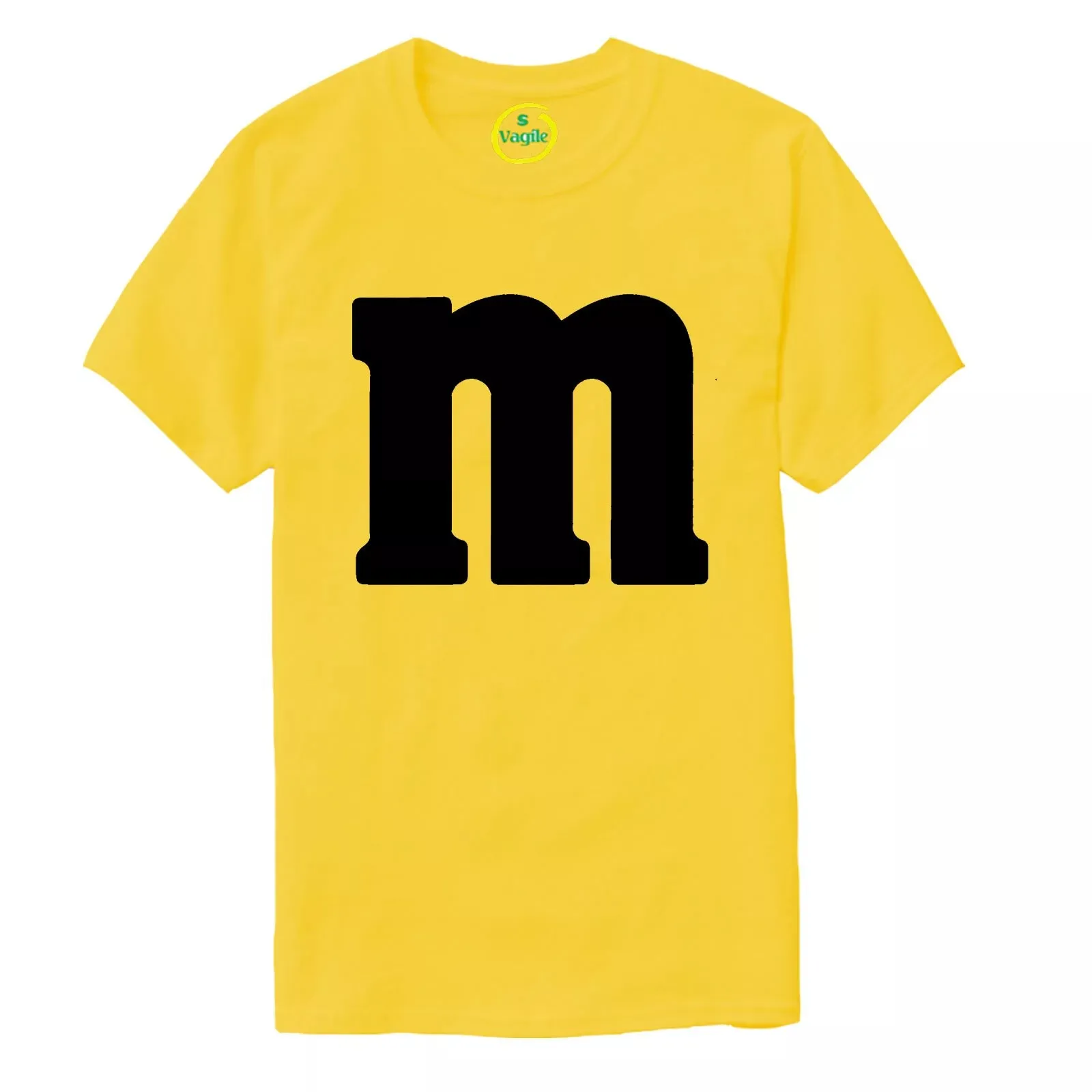 M&M T-Shirt Halloween Stag Do Couples Costume Mens Unisex Joke Top Fancy Dress  Fashionable, trendy, romantic T-Shirt