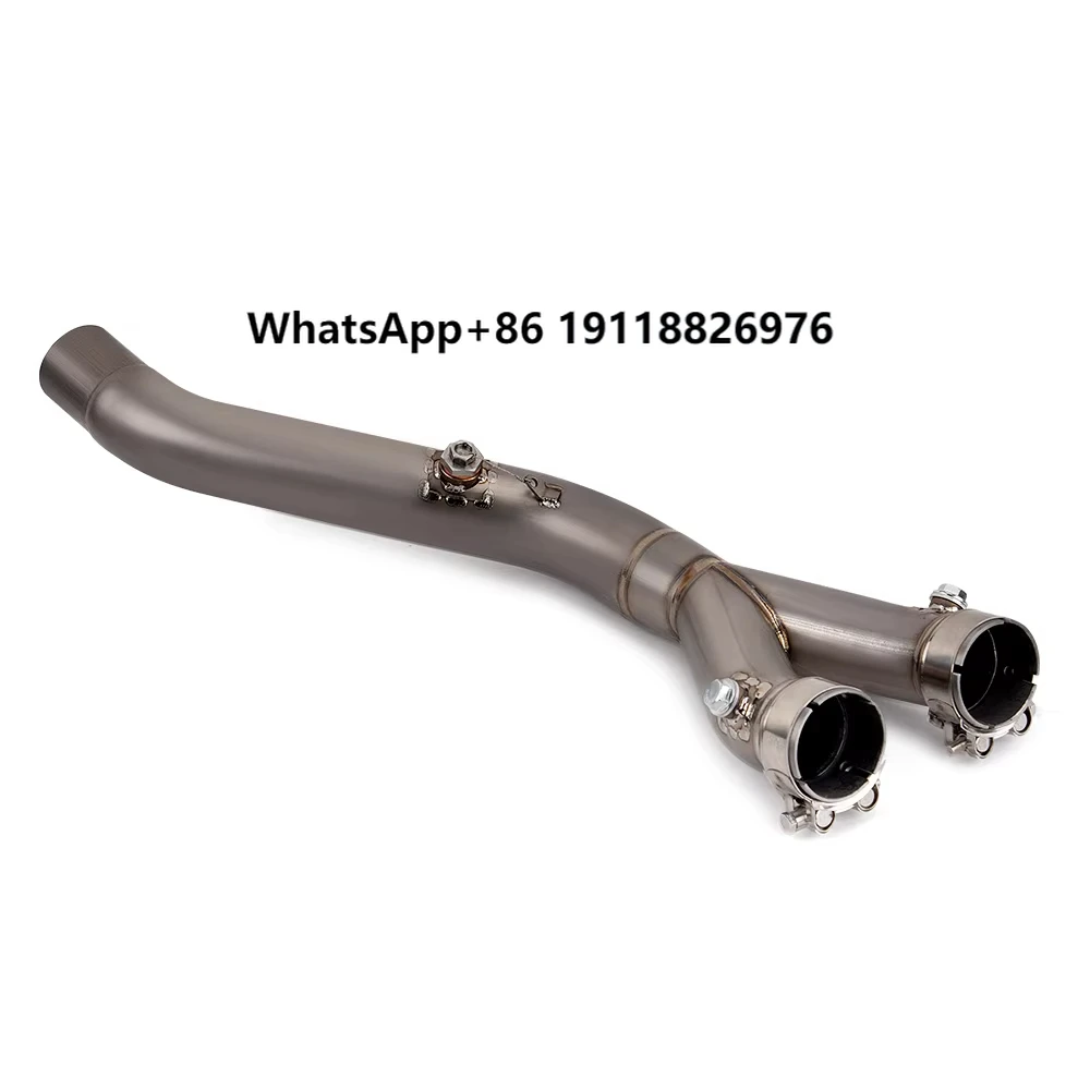 

Motorcycle Muffler Exhaust Tubo De Escape Para Moto Link Pipe for Motorcycle R1 R1M MT10 2015-2023 2024