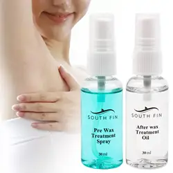 Spray de Traitement Avant et Après l'Épilation, Solution de Soins pour Peau Sensible, 30ml