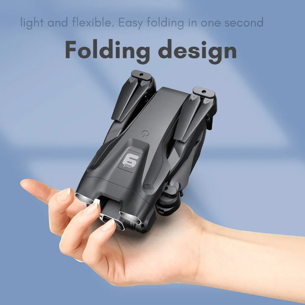 2025 New Mini Rc Drones H66 Folding 4K Hd Aerial Drone Optical Flow Positioning Drone Drone Optical Flow Positioning Adults Kids