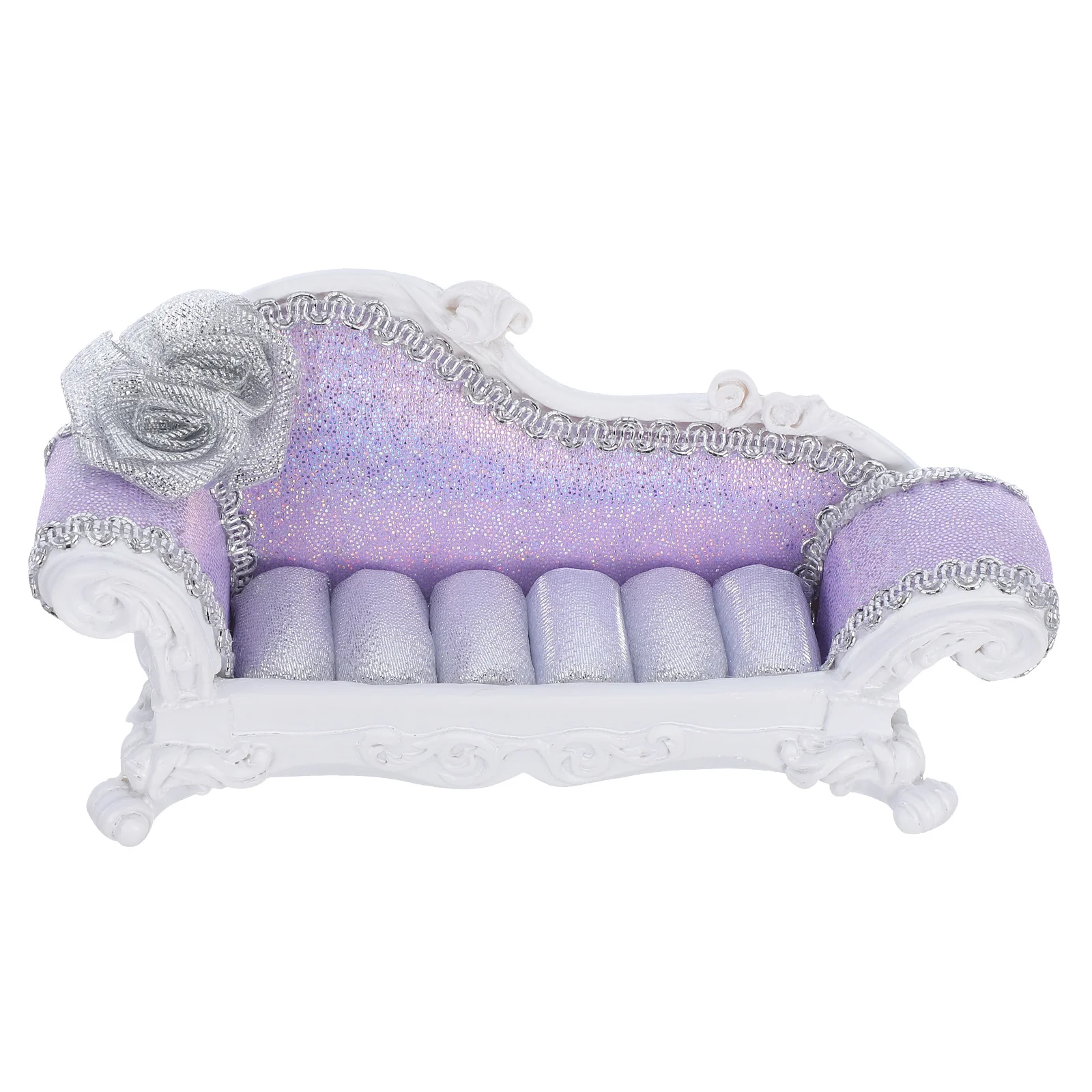 

Sofa Jewelry Display Stand Vintage Organizer for Rings Earrings Countertop Vanity Decor Bracelet Rack Storage Holder Elegant