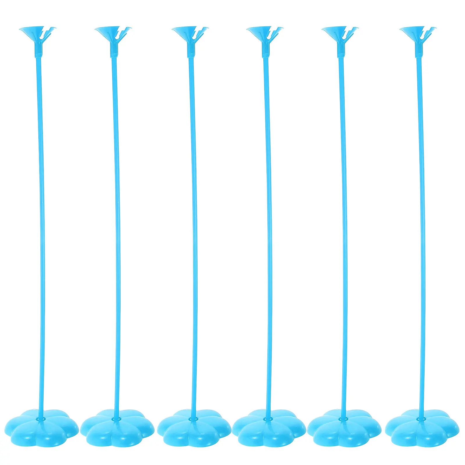

50Pcs Balloon Base Stick Plastic Reusable Sticks Holder Party Decoration Table Centerpieces Accessories Base Stick