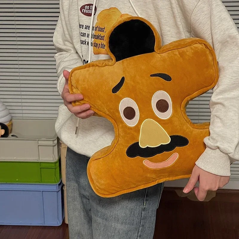 Disney Anime Puzzle Toy Story Woody Buzz Lightyear Mr Potato Head Sofa Cushion Bedroom Cuddly Throw Pillow Home Decoration Gifts