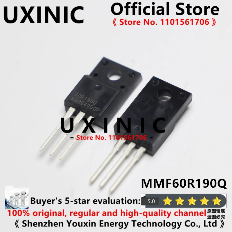 UXINIC  100% New Imported Original  MMF60R190Q 60R190Q 20A 650V TO220