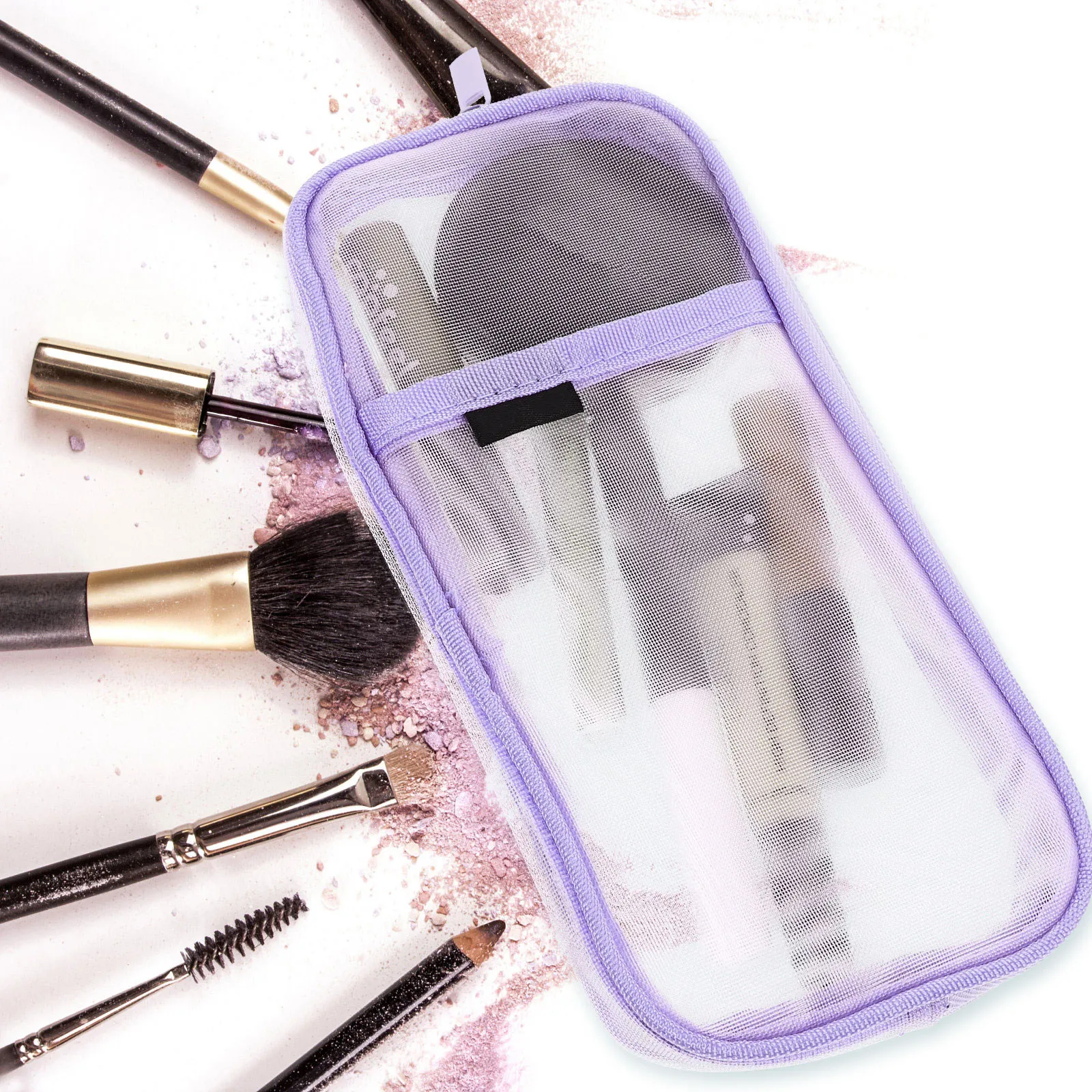 

Вместительный пенал-органайзер: прочный, многофункциональный, для ручек, карандашей, кистей для макияжа, для офиса и школы