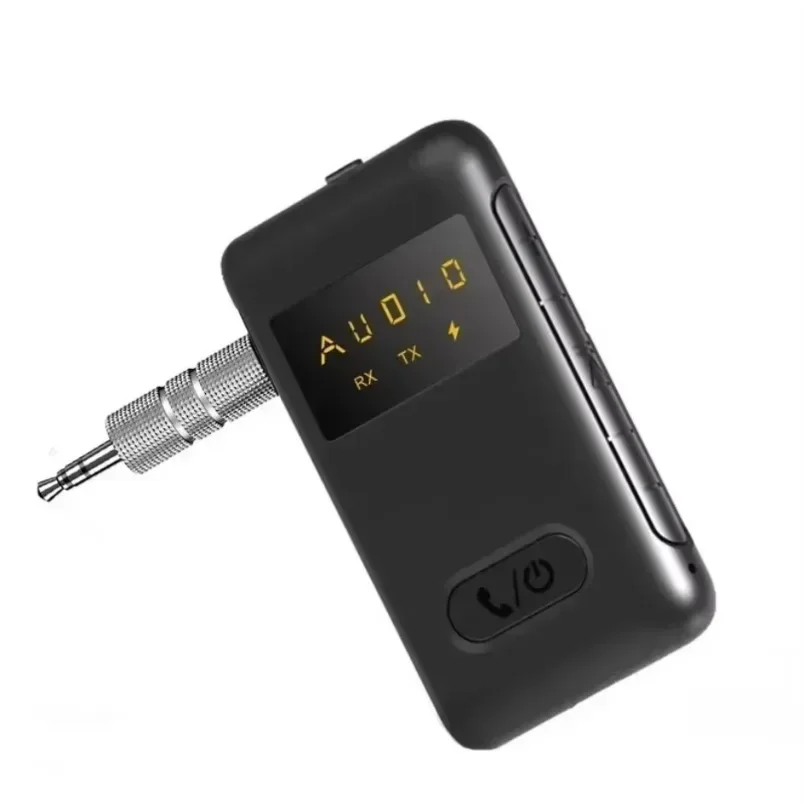 Portable Bluetooth Transmitter Receiver 2 in 1 Audio Adapter B9 18g Mini Lightweight 3.5mm AUX for TV Car Home Stereo Speaker