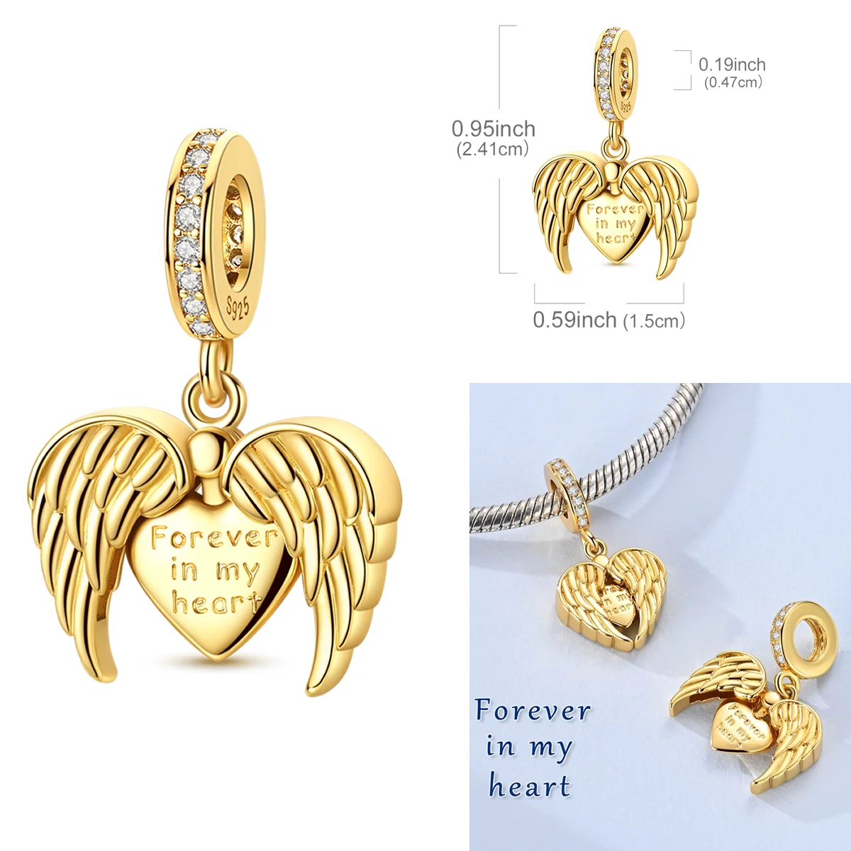 จี้รูปยูนิคอร์นสีเงินสีทอง ประ - Women Bags Golden บทวิจารณ์และราคา