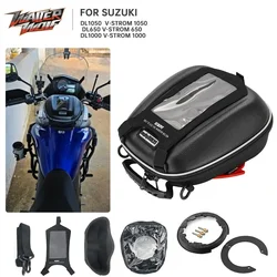 Fuel Tank Bag For SUZUKI DL650 DL1000 DL1050 XT VStrom Motorcycle Phone Navigation Tanklock Luggage V-storm 650 1000 1050 12-24
